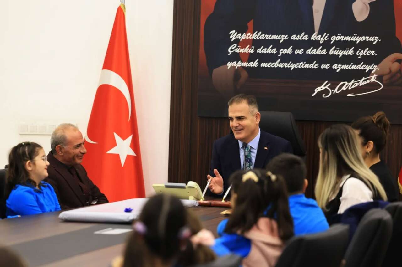 Vali Akbıyık, Dumlupınar İlkokulu Öğrencileriyle Buluştu 7